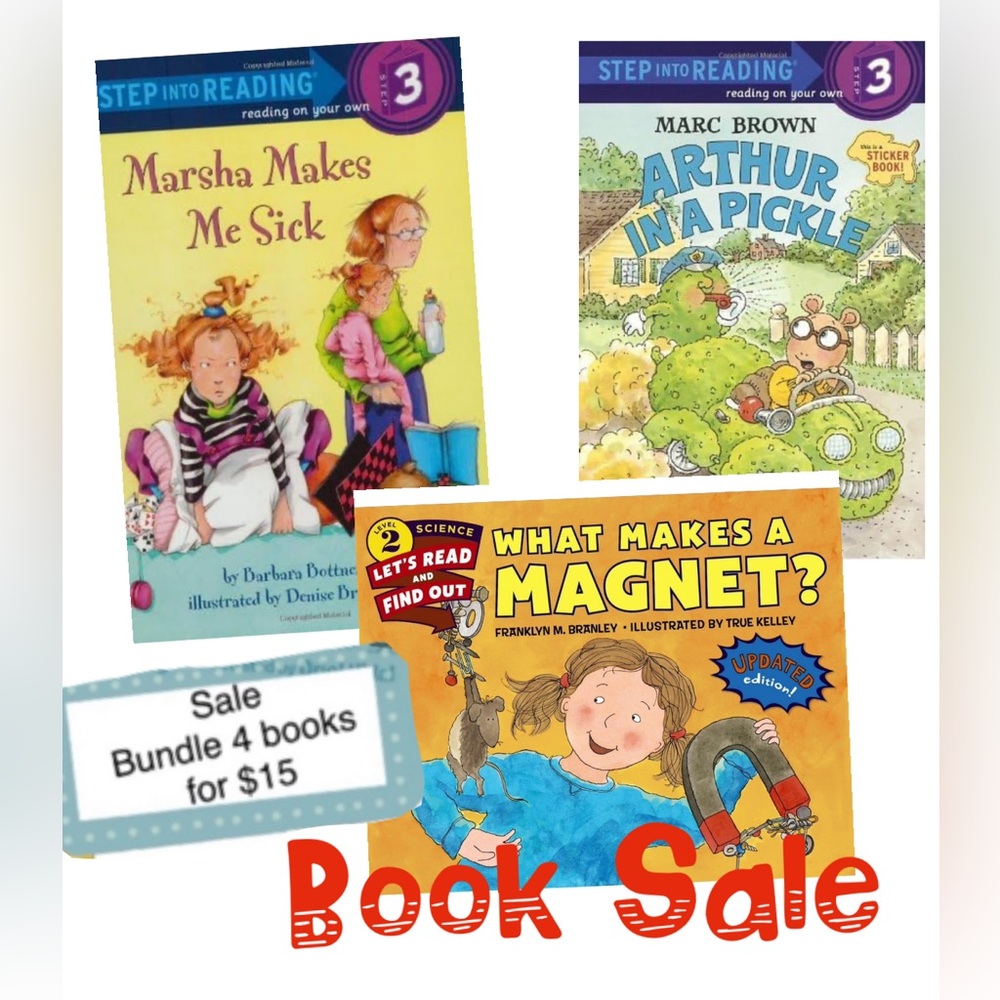 4 for $15 ❤️Children's Book Bundle - Colorful Illustrated